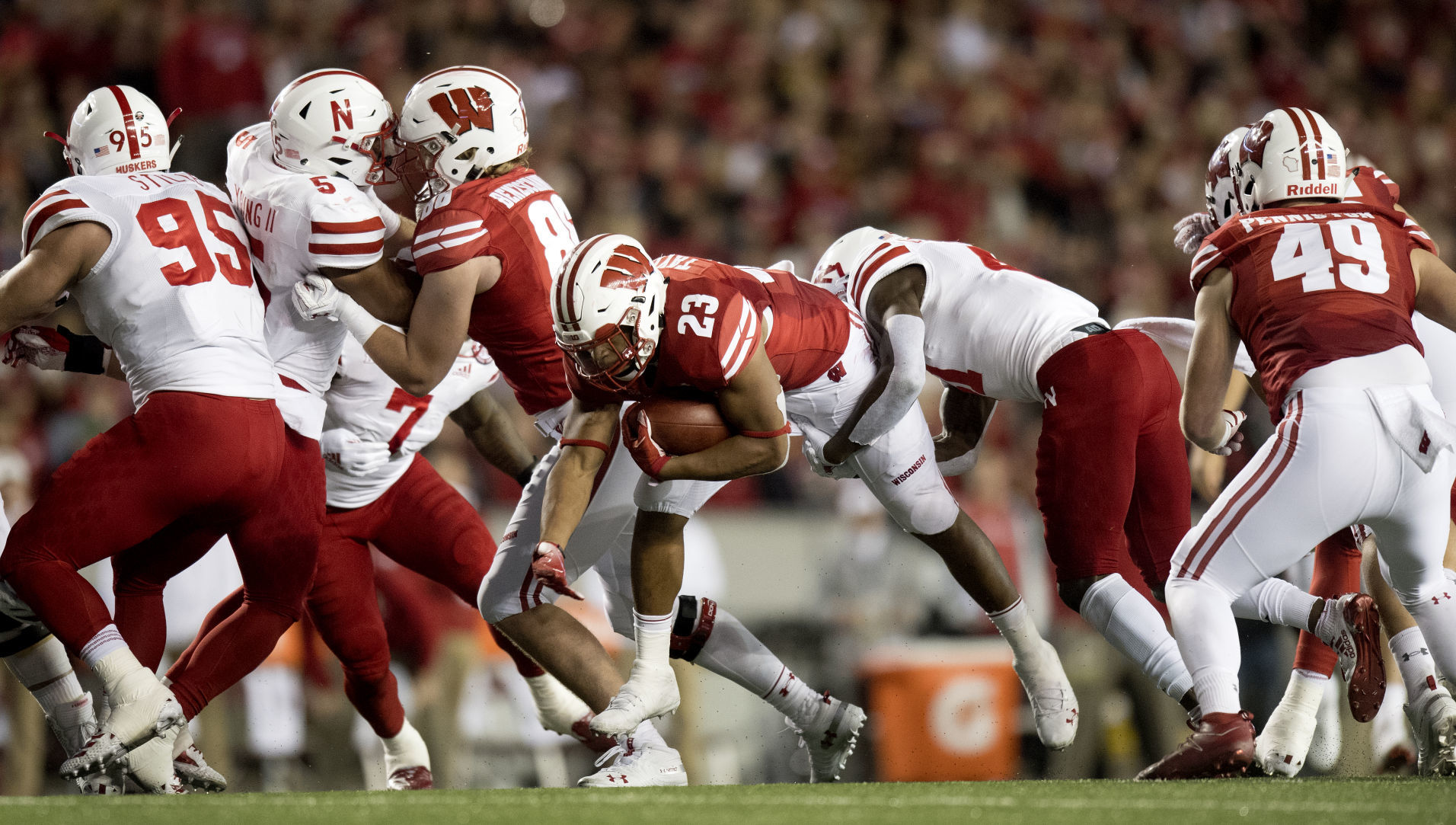 Nebraska vs. Wisconsin, college football, 10.6.18